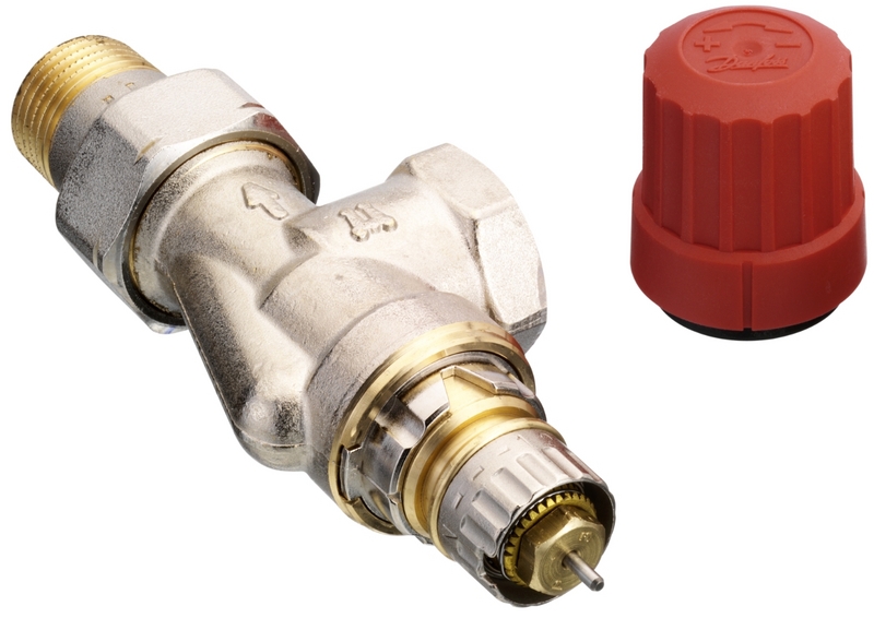 Venttiilit Patteriventtiili Danfoss RA-N 3/8 ulkokulma