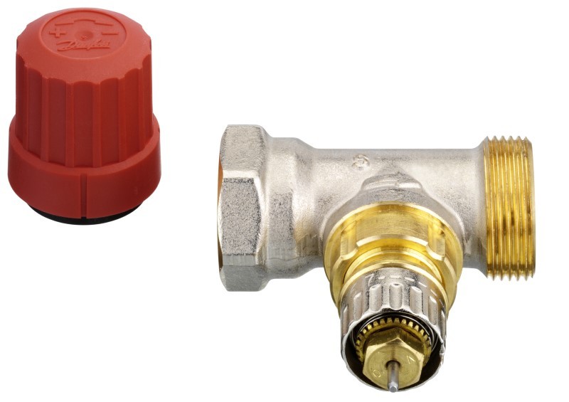 Venttiilit Patteriventtiili Danfoss RA-N 1/2" suora
