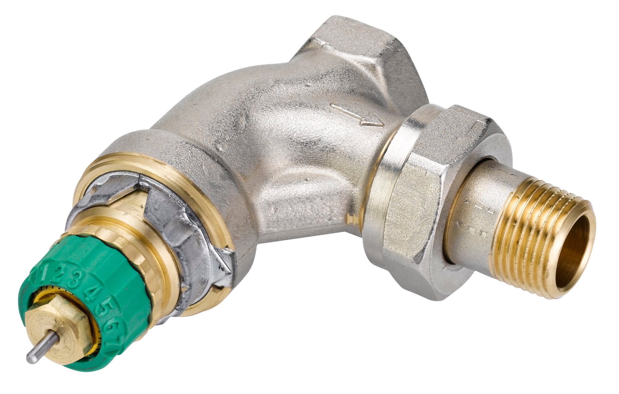 1 - Venttiilit Patteriventtiili Danfoss RA-DV DN10 kulma liittimin