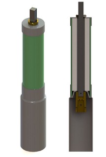 Venttiilit HELA 712 Karanjatko kiinteä eriste 2000mm