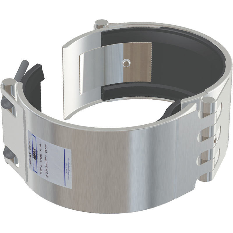 Putkiliittimet Korjausliitin Teekay Axiflex-Rep TP4 48,3mm EPDM