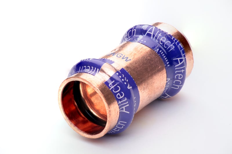 Putkiliittimet Puristusmuhvi Altech V-press 15mm CU