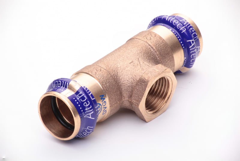 Putkiliittimet T-haara puristus Altech 28x3/4"x28 SK PUNAM