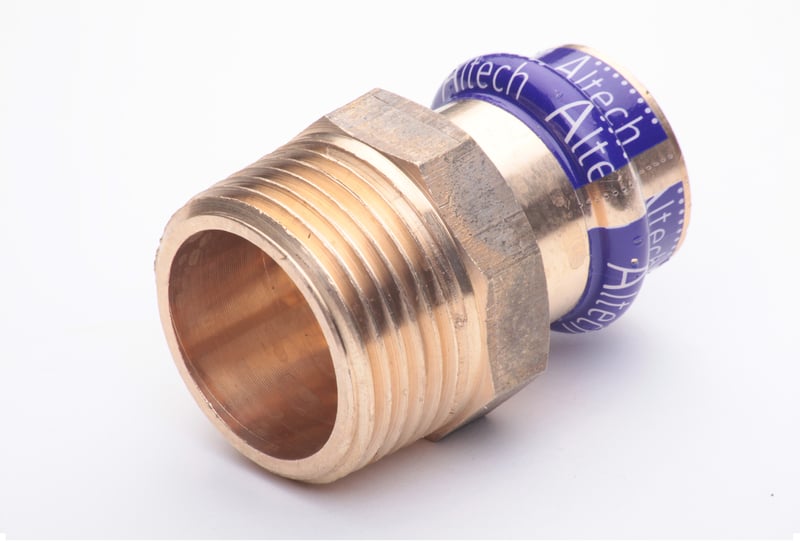 Putkiliittimet Liitinmuhvi Altech 15mm x 1/2" UK CU