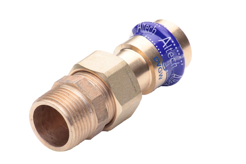 Putkiliittimet Puristusyhdistäjä Altech 35mm x 1 1/4" UK pronssi