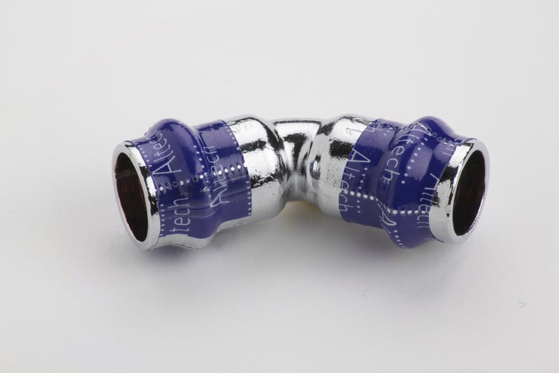 Putkiliittimet Puristuskulma 45° 18mm ALTECH Kromi