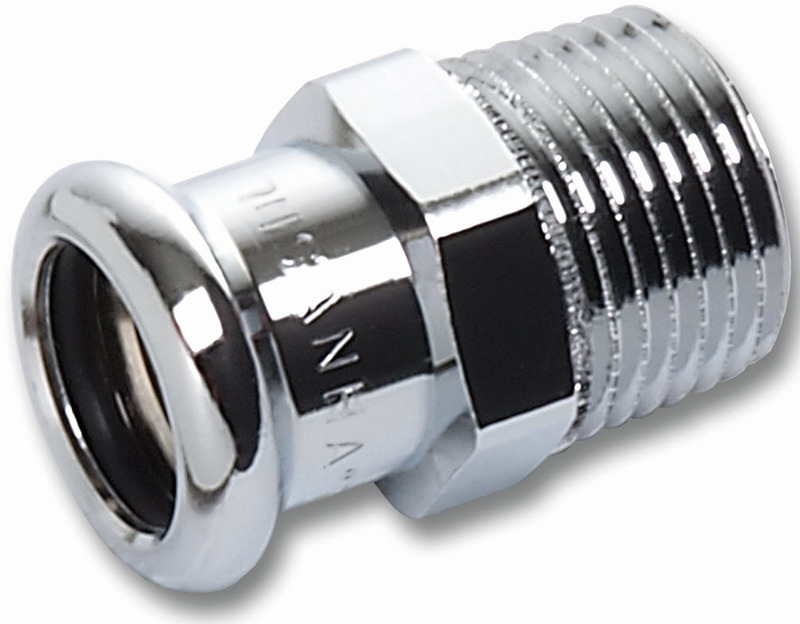 Putkiliittimet Puristusliitinmuhvi Altech M-press 18mm x 3/4" UK krom.