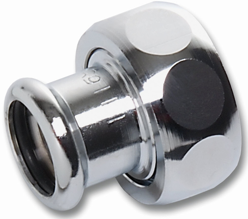 Putkiliittimet Puristusyhdistäjä Altech M-press 12mm x 1/2" SK Kromi