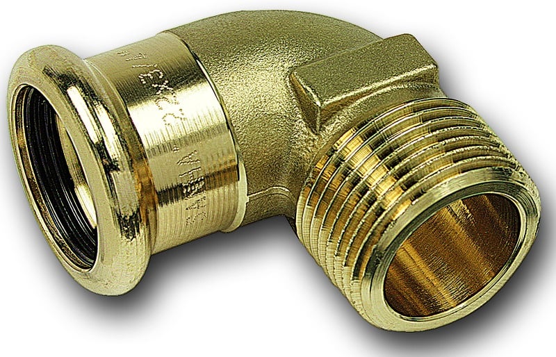 Putkiliittimet Puristuskulma Altech M-press 12mm x 1/2" UK 90°