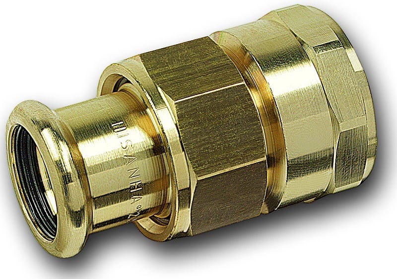 Putkiliittimet Puristusyhdistäjä Altech M-press 22mm x 3/4" SK