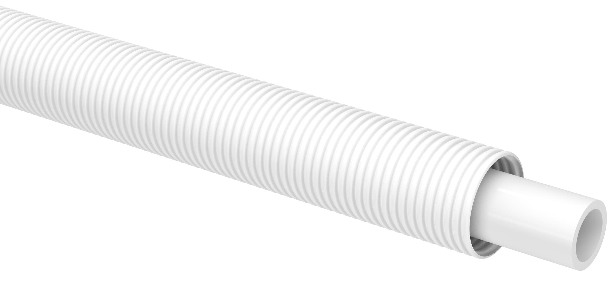 Käyttövesi- ja lämpöjohtoputket PEX-suojaputki Uponor Combi 25x3.5/34mm 50m valkoinen