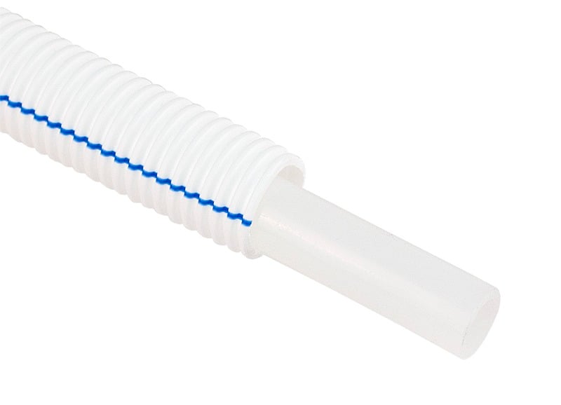 Käyttövesi- ja lämpöjohtoputket PEX-putki suojaputkessa Aqua Pipe 15x2.5/28 PN10 50m