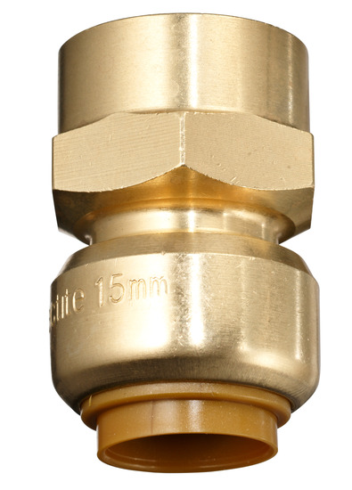 Käyttövesi- ja lämpöjohtoputket Pistoliitin suora 22mm x 3/4" SK MS
