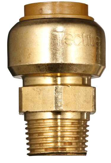 Käyttövesi- ja lämpöjohtoputket Pistoliitin suora MS 22mm x 3/4" UK