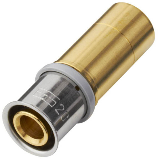 Käyttövesi- ja lämpöjohtoputket Kytkentäliitin MS 16x15mm TT