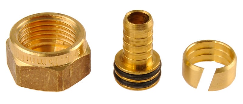 Käyttövesi- ja lämpöjohtoputket PEX-liitinsarja ALTECH 1/2"x15mm