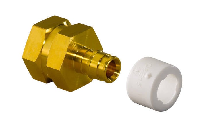 Käyttövesi- ja lämpöjohtoputket Q&E Liitinnippa MS 15x1/2" SK