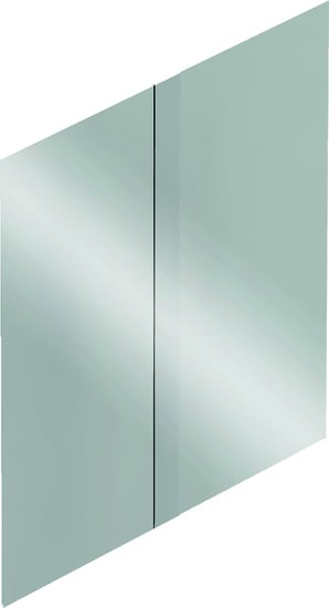 1 - Käyttövesi- ja lämpöjohtoputket Jakotukkikaapin roiskesuoja C 395x495mm