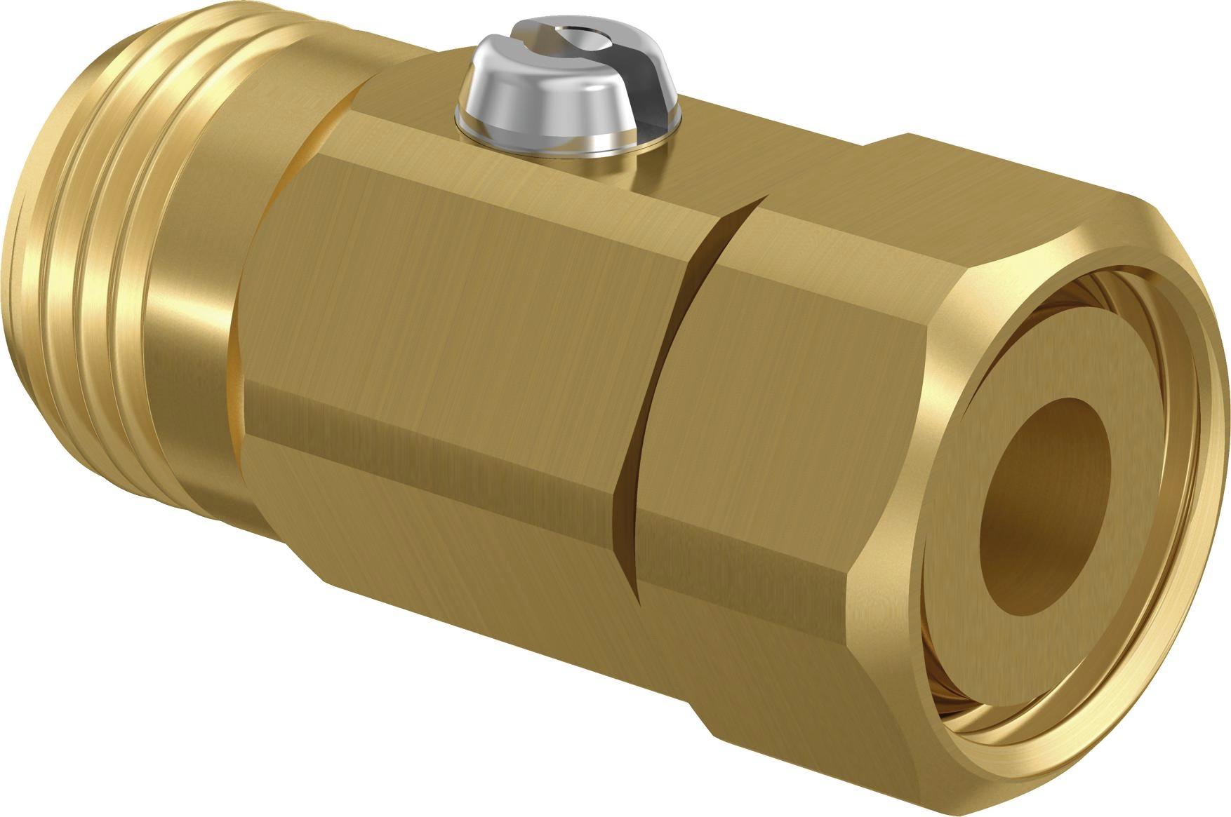 1 - Käyttövesi- ja lämpöjohtoputket Sulkuventtiili Uponor MS 1/2"UK-1/2"SN L=40mm