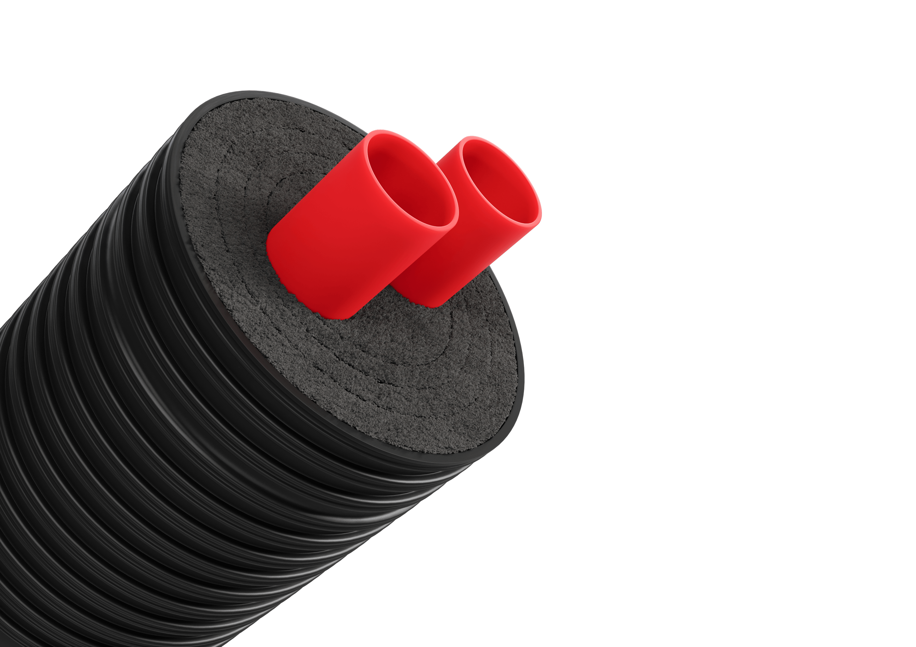 1 - Käyttövesi- ja lämpöjohtoputket Lämpöjohtoputki Flextra HEAT 2x32/140 PN6