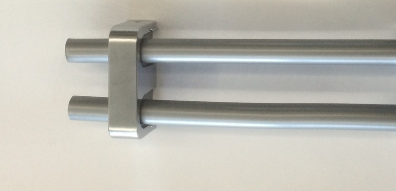 Komposiittiputket ja -osat Komposiittiputki 16x2.0mm harmaa Alu-LaserPlus 3.2m