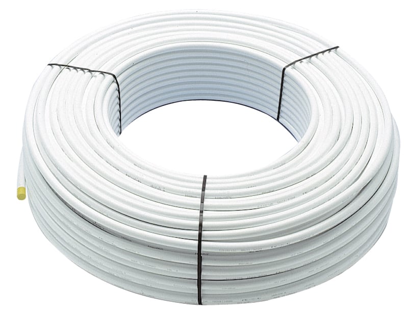 Komposiittiputket ja -osat Komposiittiputki Wavin Tigris 25x2,5mm L=50m PE-Xc/AL/PE-Xc