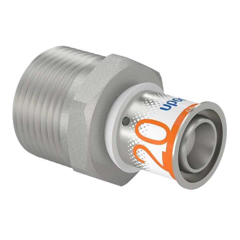 Komposiittiputket ja -osat Puristusliitin S-Press PLUS 20-R1"UK MS