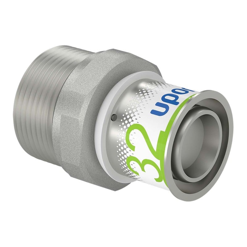 Komposiittiputket ja -osat Puristusliitin Uponor S-Press PLUS 32-R1 1/4"UK MS