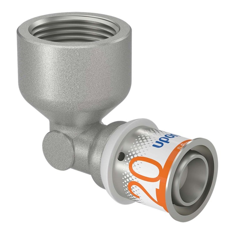 Komposiittiputket ja -osat Puristuskulma S-Press PLUS 20mm x 3/4" SK MS