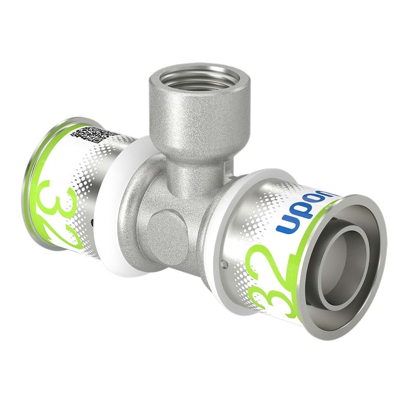 Komposiittiputket ja -osat Puristus T-haara S-Press PLUS 32-1/2"SK-32 MS