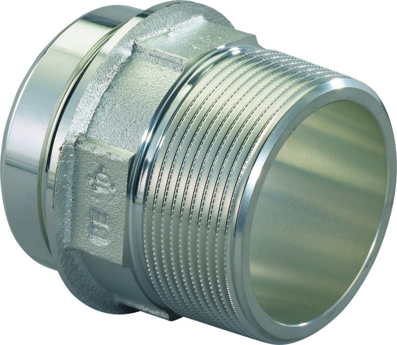 Komposiittiputket ja -osat Kierreliitin RS UK 2 1/2" MS RS2