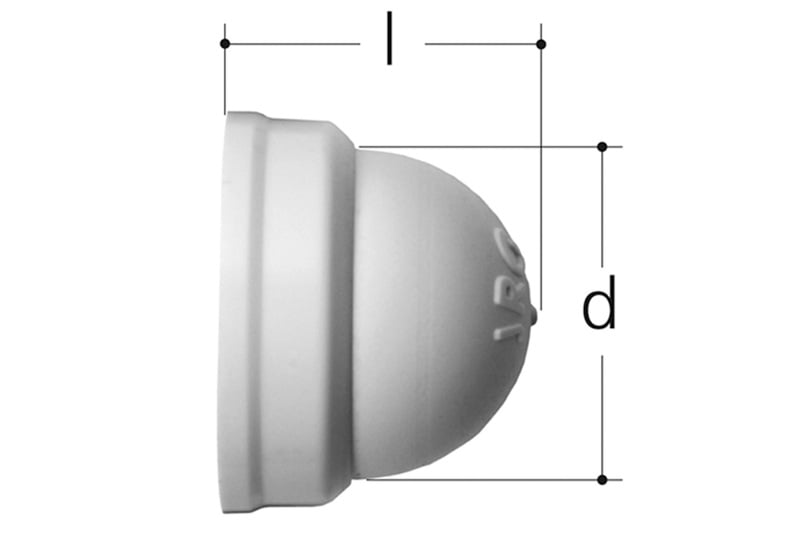 1 - Komposiittiputket ja -osat Hattu Sanipex MT 16mm PN10