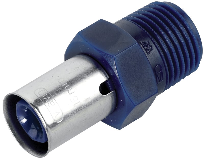 Komposiittiputket ja -osat Puristusliitin uk Tigris K1 50x1 1/2" PPSU