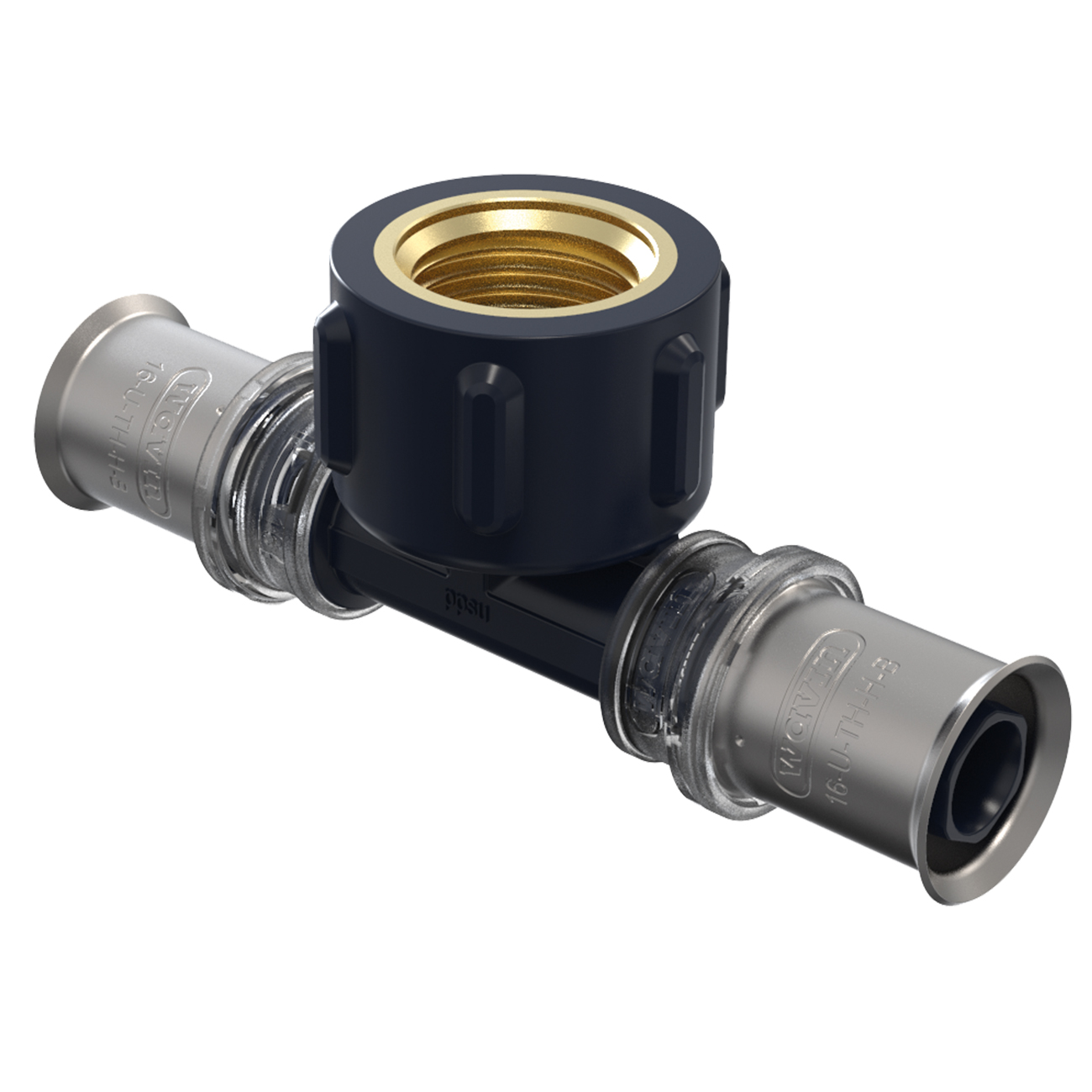 Komposiittiputket ja -osat T-haara sk Wavin Tigris K5 16x1/2"x16 PPSU