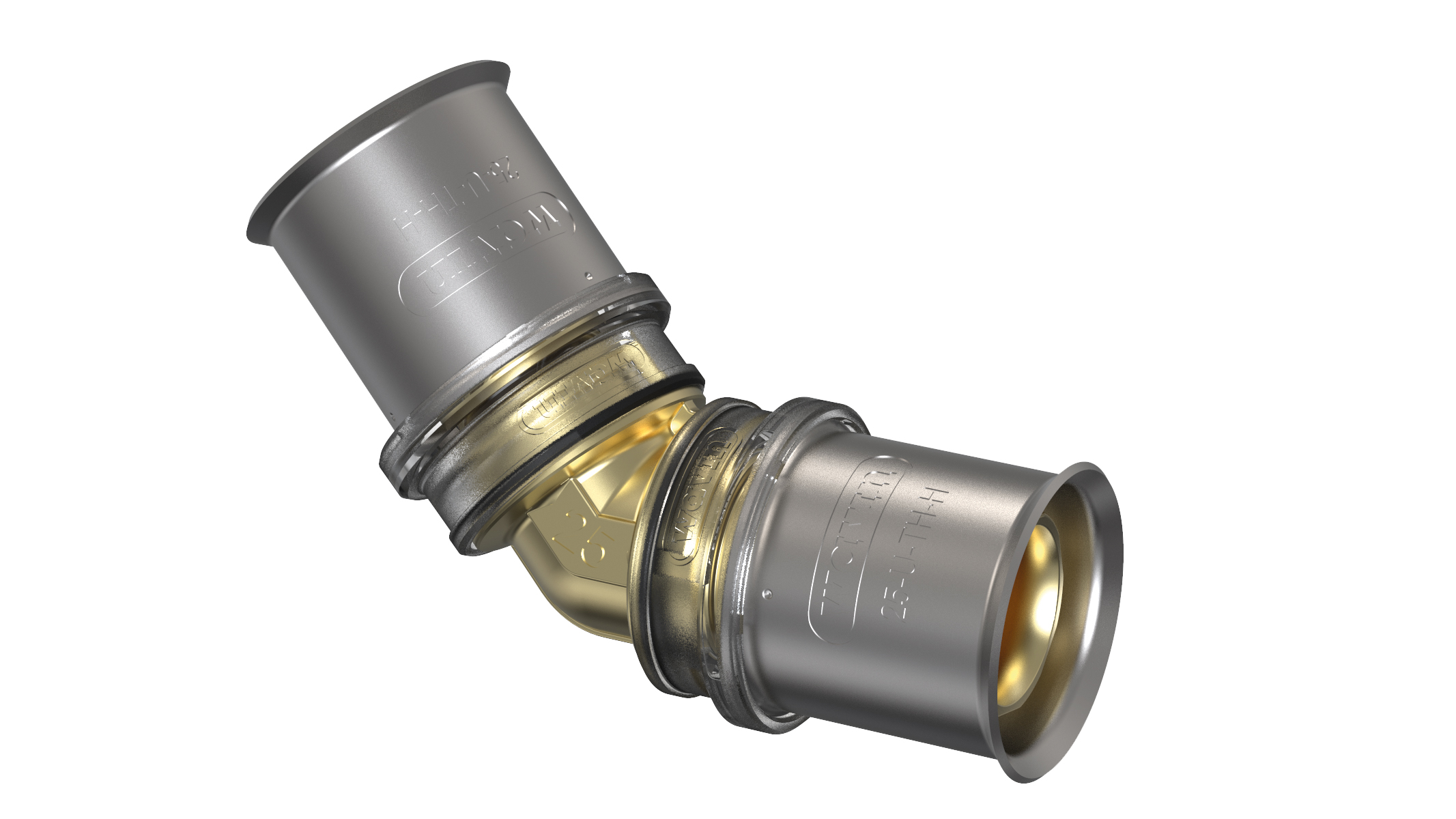 Komposiittiputket ja -osat Puristuskulma Wavin Tigris M5 40mm 45° MS