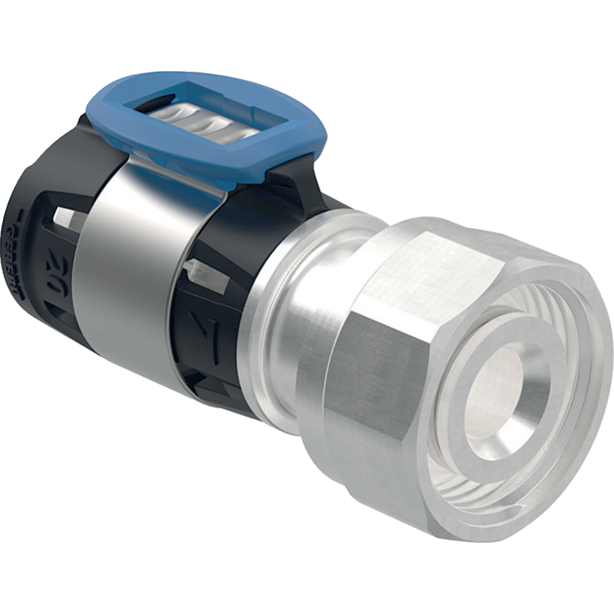 1 - Komposiittiputket ja -osat FlowFit Jakotukkiliitin 16mm x 3/4" Eurocone MS
