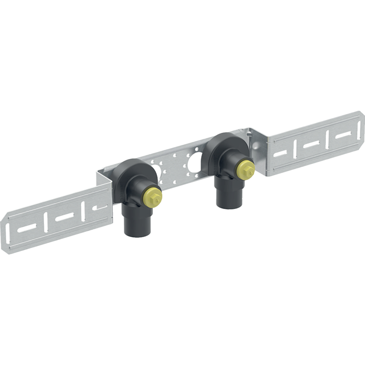 1 - Komposiittiputket ja -osat Puristushanakulma pari FlowFit d16-Rp1/2 153mm