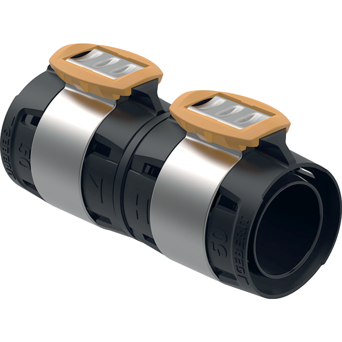 Komposiittiputket ja -osat Jatkoliitin Geberit FlowFit PPSU 63mm