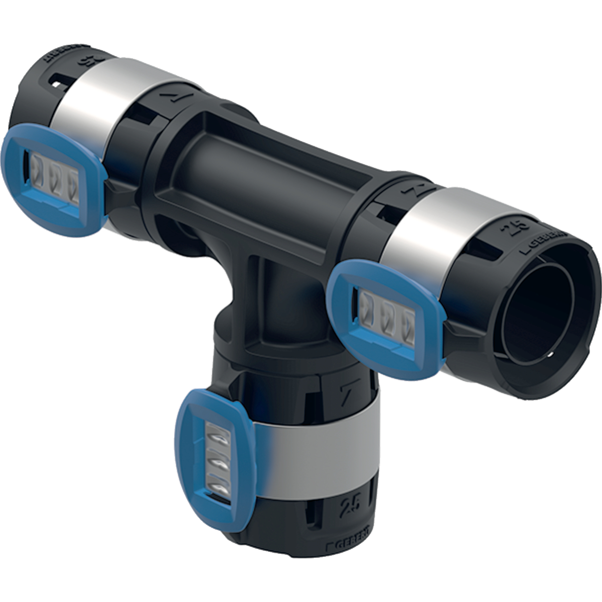 Komposiittiputket ja -osat Puristus T-haara FlowFit PPSU 32-32-32mm