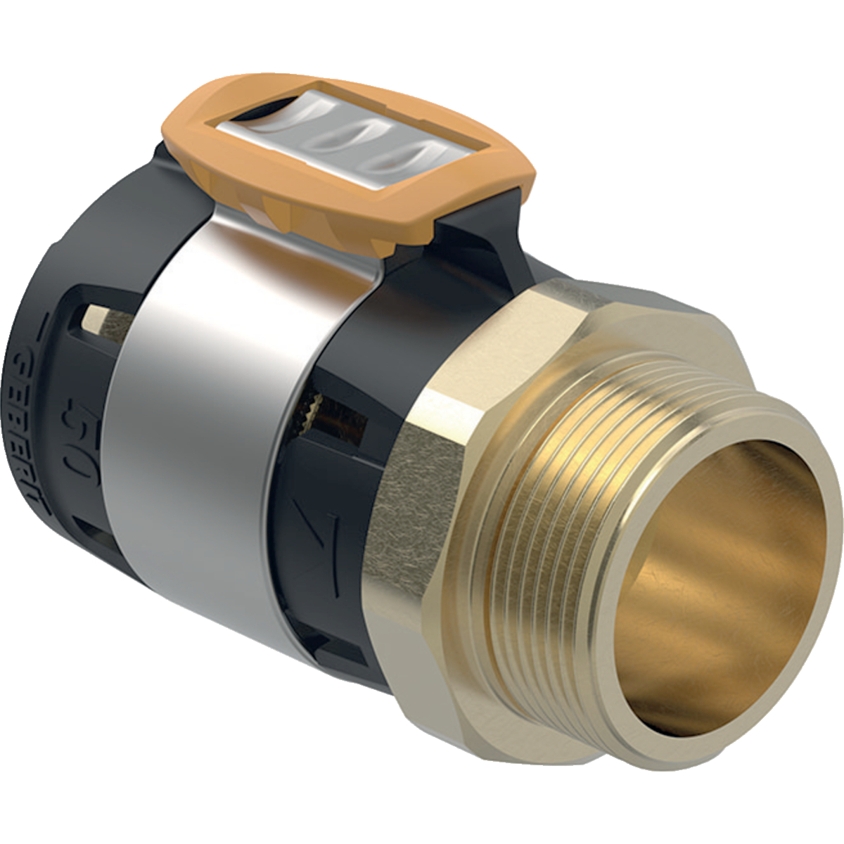 Komposiittiputket ja -osat Puristus liitinmuhvi FlowFit 63mm-R2 UK MS