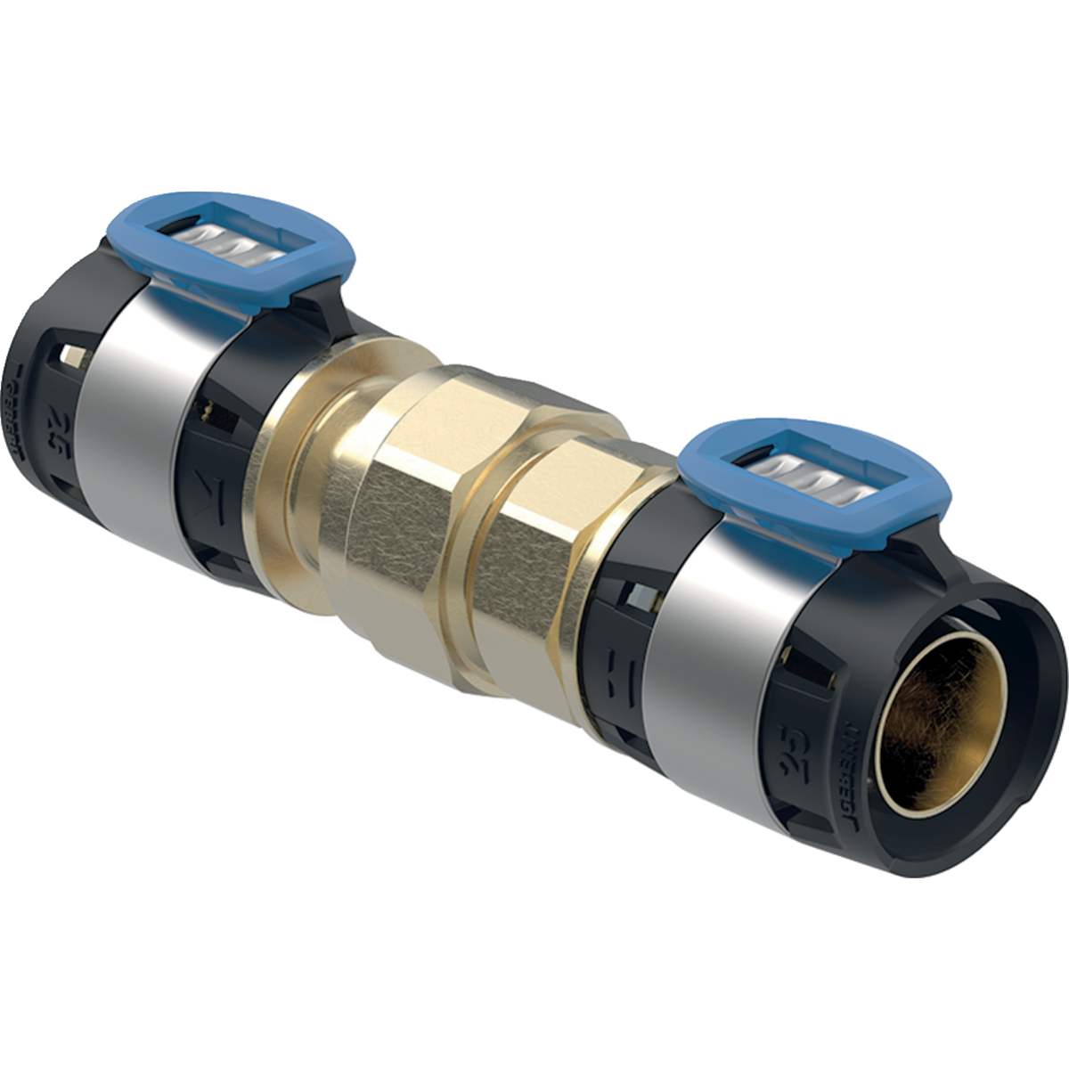 Komposiittiputket ja -osat Puristusyhdistäjä FlowFit 25mm MS