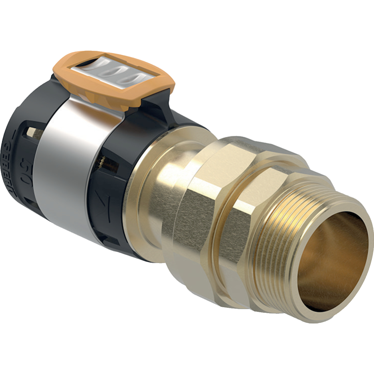 Komposiittiputket ja -osat Puristusyhdistäjä FlowFit 50mm-R1 1/2 UK MS