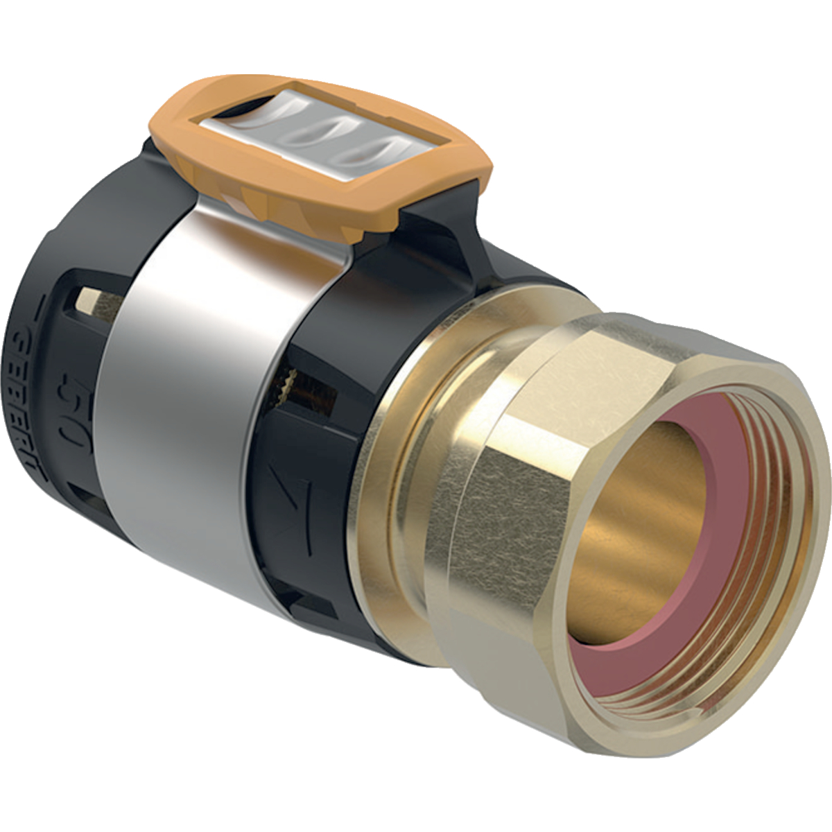 Komposiittiputket ja -osat Puristus liitinmuhvi FlowFit 63mm-G2 IM MS