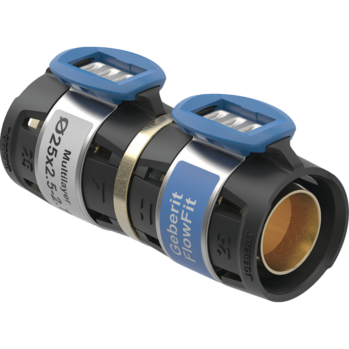 Komposiittiputket ja -osat Puristusmuunnoskappale FlowFit 25x3.5-3.7mm MS