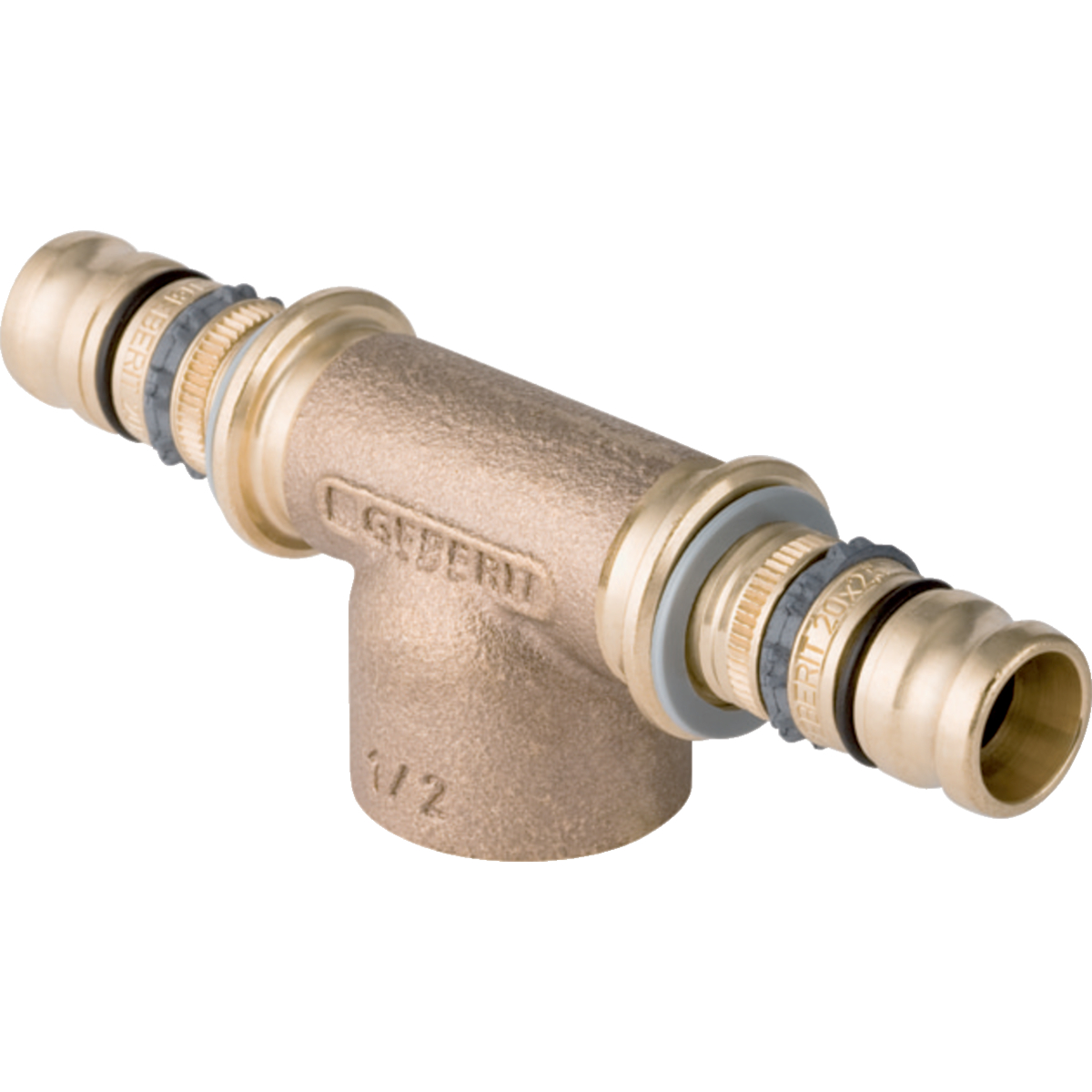 1 - Komposiittiputket ja -osat Puristus T-haara Mepla 26mm-3/4" SK-26mm