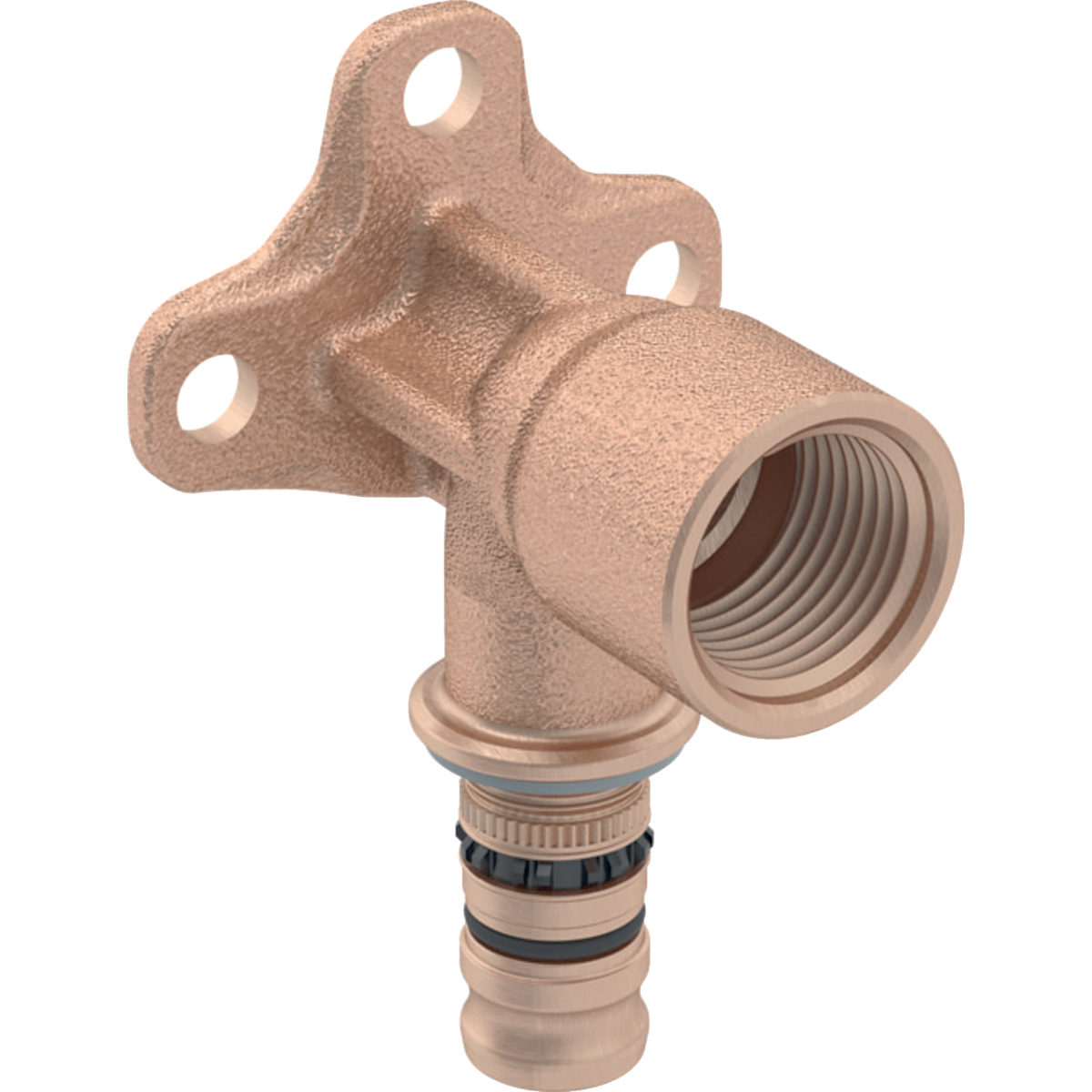 1 - Komposiittiputket ja -osat Hanakulma Mepla 20mm x 1/2" sisäkierre 90°