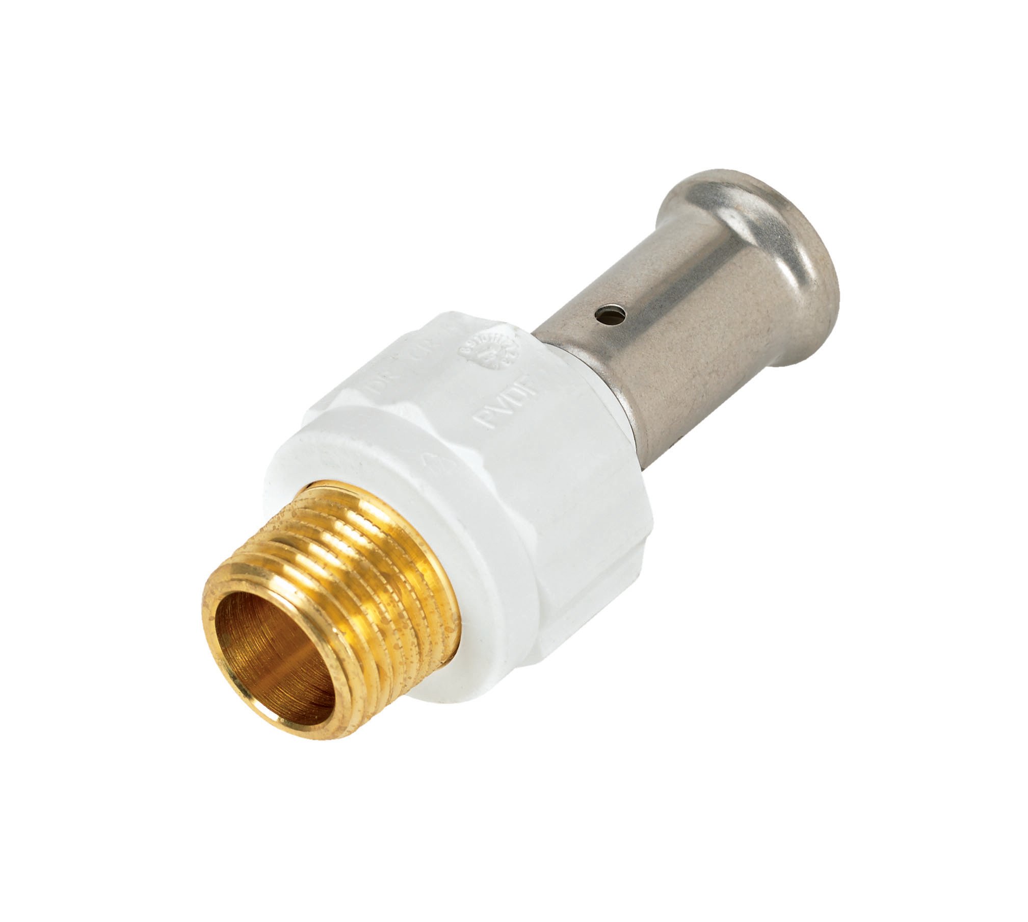 Komposiittiputket ja -osat Puristusmuhvi Henco PVDF 20x1/2" uk