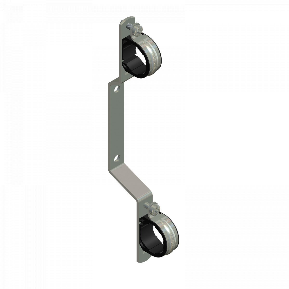1 - Lattialämmitysputket ja -tarvikkeet Jakotukin kannatinrautapari FLOW 250x50x50mm