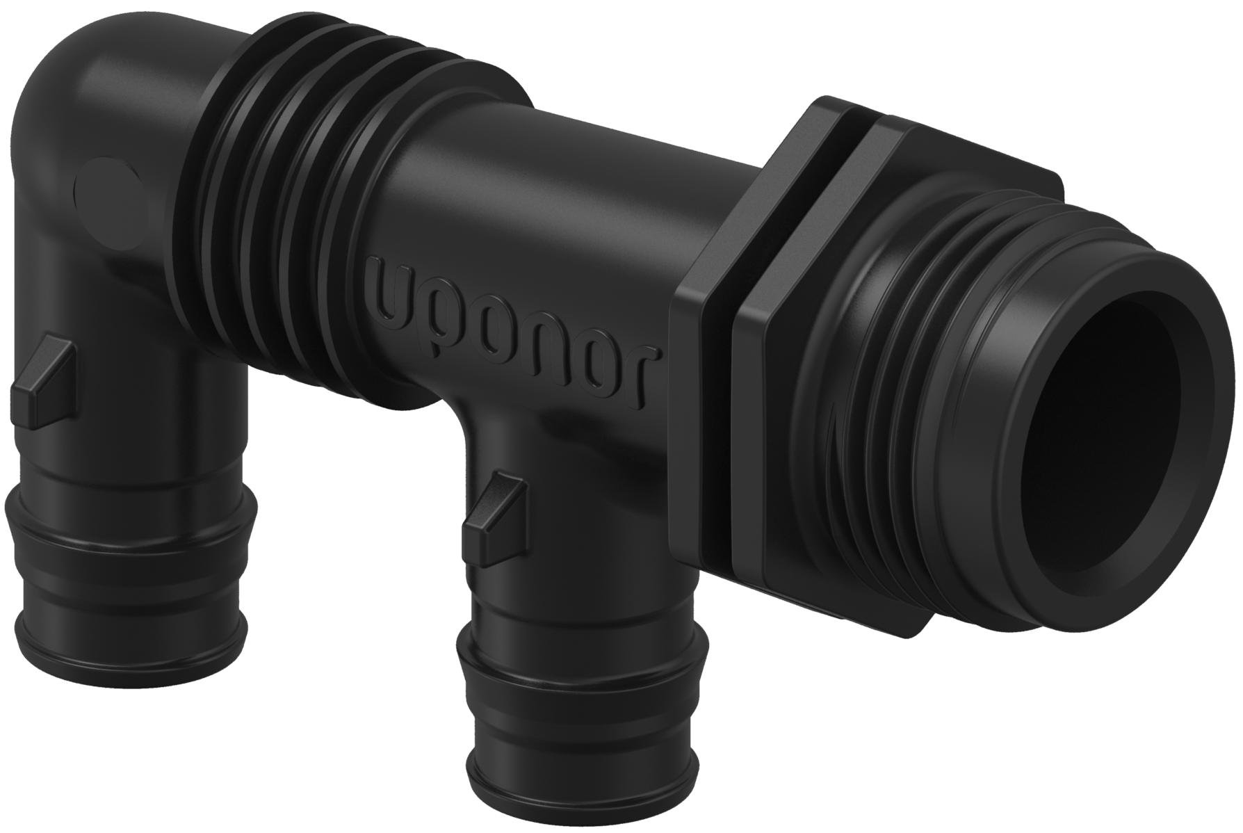 1 - Lattialämmitysputket ja -tarvikkeet Jakotukki Q&E PPSU G3/4"UK 2x16 c/c 35mm