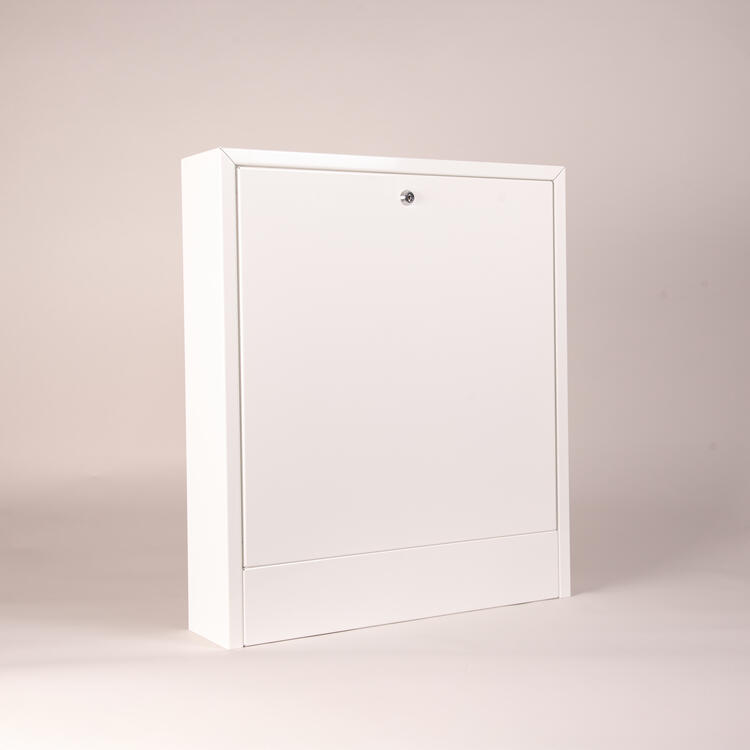 1 - Lattialämmitysputket ja -tarvikkeet Jakokaappi Pinta 550 Lite Teräs 550x650x140mm